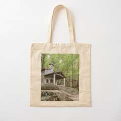 Sant Martí­ del Corb (Les Preses, Catalonia) - Cotton Tote Bag