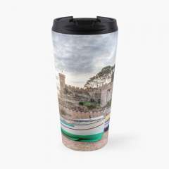 Sunrise on the Beach (Tossa de Mar, Catalonia) - Travel Mug