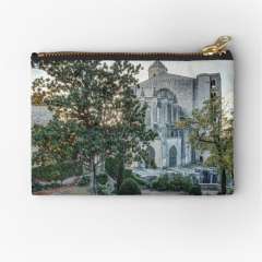 The Backyard of Girona Cathedral (Catalonia) - Zipper Pouch