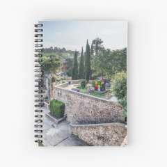 Girona, Temps de Flors 2018 (Catalonia) - Spiral Notebook