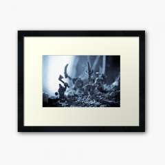 Facing The Enemy - Framed Art Print