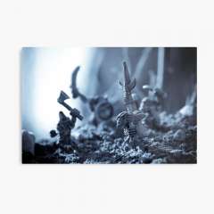 Facing The Enemy - Metal Print