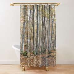 Autumn at La Fageda d'en Jordà - Shower Curtain