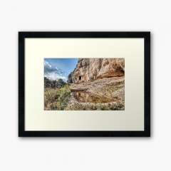 Els Òrbits (Sant LLorenç del Munt i l’Obac) - Framed Art Print