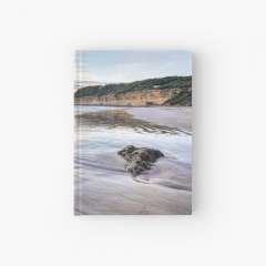 Sunset On Cala Waikiki (Tarragona, Catalonia) - Hardcover Journal