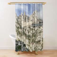 - Montserrat Mountain (Catalonia) - Shower Curtain