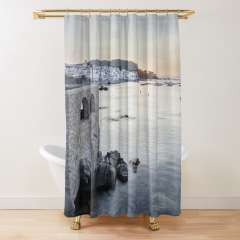 Sunrise At Calella de Palafrugell (Catalonia) - Shower Curtain