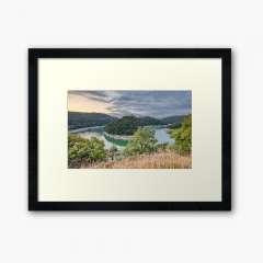 Sunrise at Sant Pere de Casserres (Catalonia) - Framed Art Print