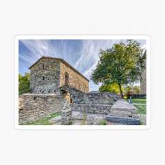 Sant Pere de Casserres Monastery, Hospital (Catalonia) - Glossy Sticker