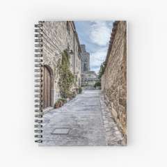 Carrer Montserè (Guimerà, Catalonia) - Spiral Notebook