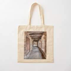 Carrer de la Goleta (Guimerà, Catalonia) - Cotton Tote Bag