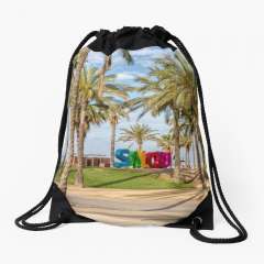 Promenade Jaume I (Salou, Catalonia) - II - Drawstring Bag