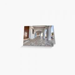 Carrer Miramar, Calella de Palafrugell (Catalonia) - II - Greeting Card