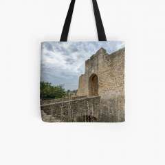 Portal de la Verge (Peratallada, Catalonia) - All Over Print Tote Bag