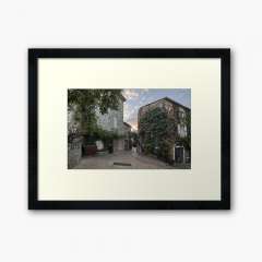 Sunrise at Le Castellet, Rue du Grand Four (France) - Framed Art Print