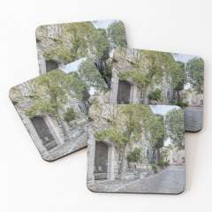 Rue de la Congrégation (Le Castellet, France) - Coasters (Set of 4)