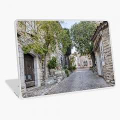 Rue de la Congrégation (Le Castellet, France) - Laptop Skin