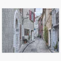 Rue de l'Aube (Le Castellet, France) - Jigsaw Puzzle