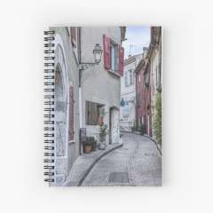 Rue de l'Aube (Le Castellet, France) - Spiral Notebook