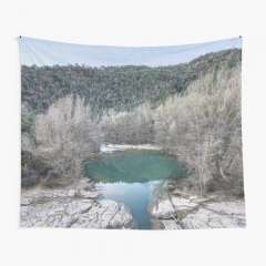 Winter Views, Pont de Pedret (Cercs, Catalonia) - Tapestry