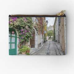 Rue Droite (Le Castellet, France) 2 - Zipper Pouch