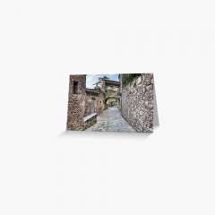 Passatge Camil Antonietti, Mura (Catalonia) - Greeting Card