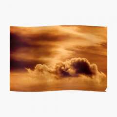 Golden Clouds - Poster