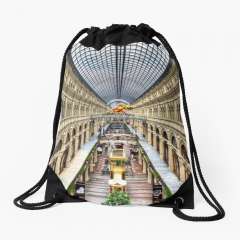 GUM Department Store In Moscow - Drawstring Bag