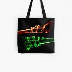 Smoke Or Flames - All Over Print Tote Bag