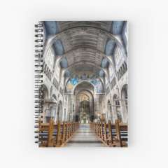 Saint Georg Church, Hockenheim - Spiral Notebook