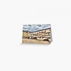 The Ponte Vecchio (Florence) - Greeting Card