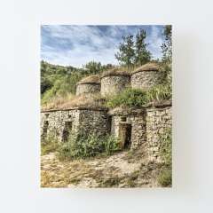 Tosques Wine Vats (Catalonia) - Canvas Mounted Print