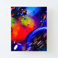 Galaxy is Moving - Canvas Mounted Print