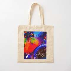 Galaxy is Moving - Cotton Tote Bag