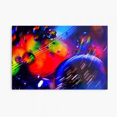 Galaxy is Moving - Metal Print