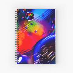 Galaxy is Moving - Spiral Notebook