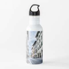 Florence Streets (Italy) - Water Bottle