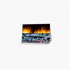 Views From the Fireplace - Greeting Card