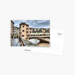 The Ponte Vecchio, Northeast Corner (Florence) - Postcard