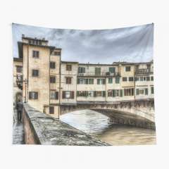 The Ponte Vecchio, Northeast Corner (Florence) - Tapestry