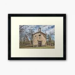 Saint Gaietà Chapel (Castellterçol, Catalonia) - Framed Art Print