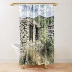 Ricardo's Wine Vats II (Catalonia) - Shower Curtain