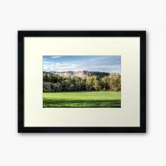 The Salt Mountain of Sallent - Framed Art Print