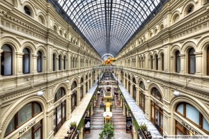 GUM Department Store In Moscow (Interior View)