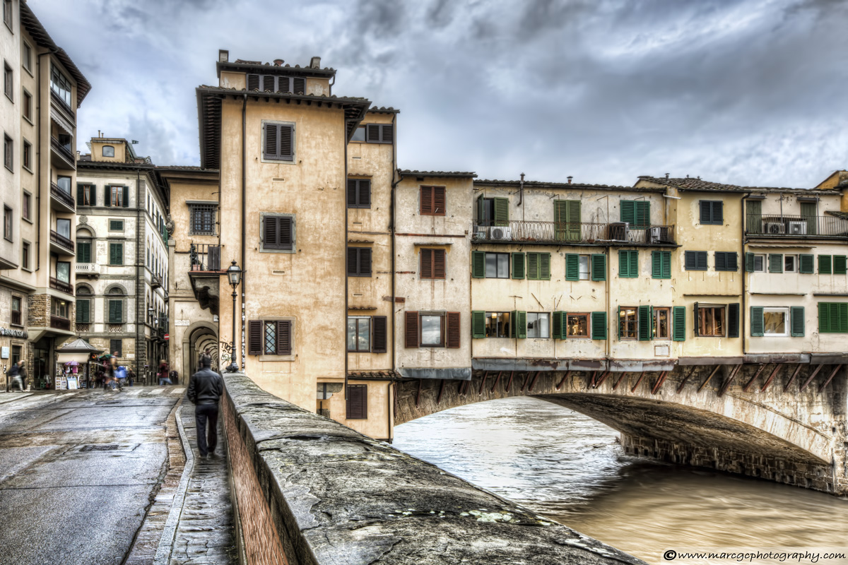The Ponte Vecchio, Northeast Corner (Florence)