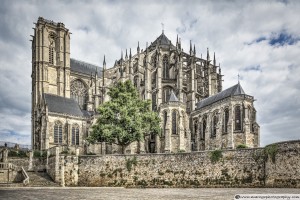 Cathedral of Saint Julian of Le Mans (France)