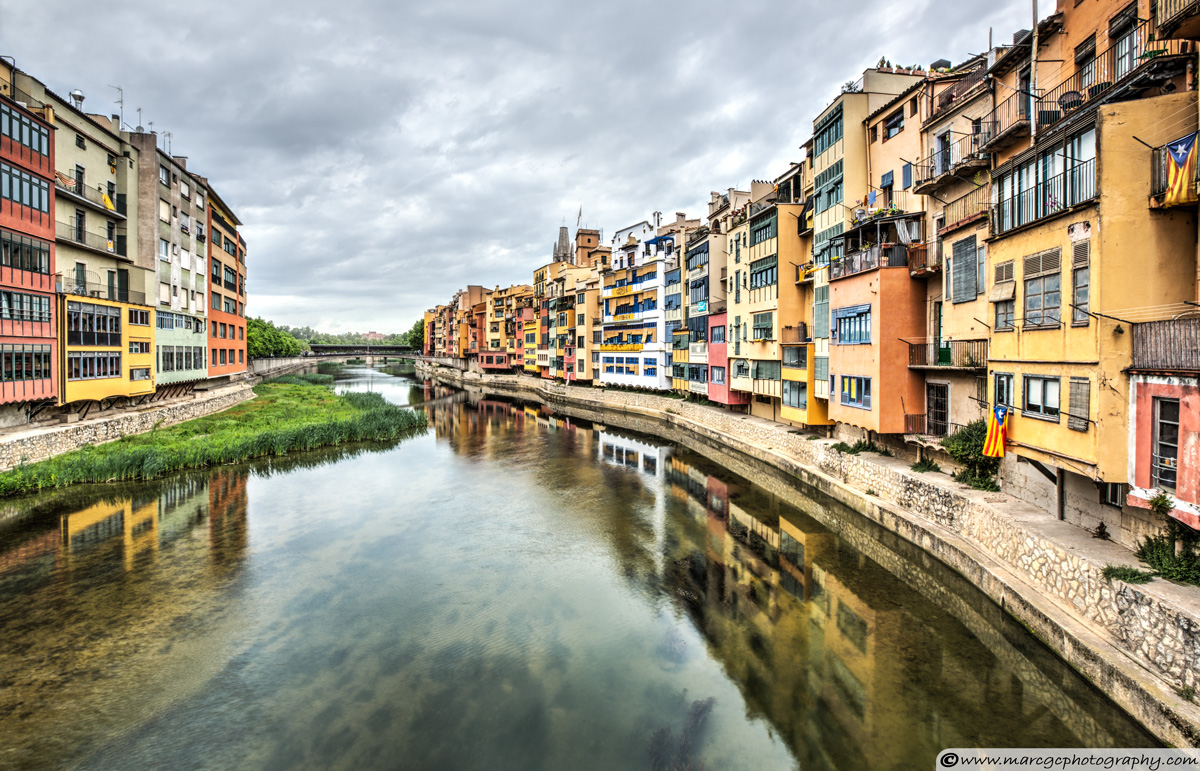 The Houses on the River Onyar (Girona, Catalonia)