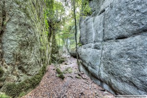 Walking Between Rock Walls (Santa Maria de Besora, Catalonia)