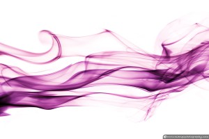Typical Smoke Photograph with Black Background Typical Smoke Photograph with Black Background