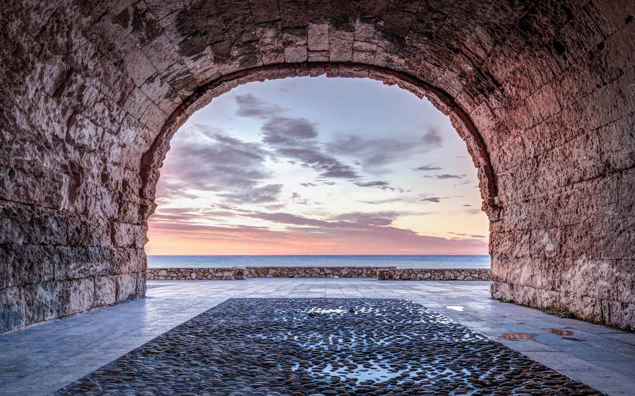 A Window to The Mediterranean Sea, Altafulla (Catalonia)